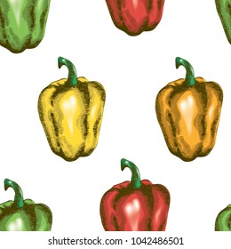 Bell pepper seamless