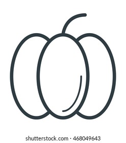 Bell Pepper Vector Icon