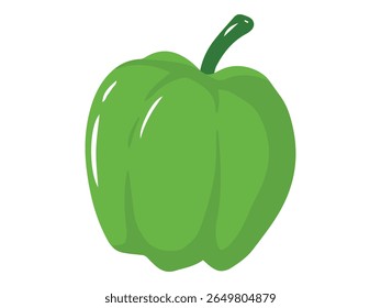 Arte de Clip de dibujos animados de vegetales de pimienta de campana