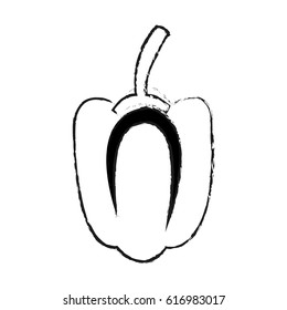 bell pepper vegetable icon image 