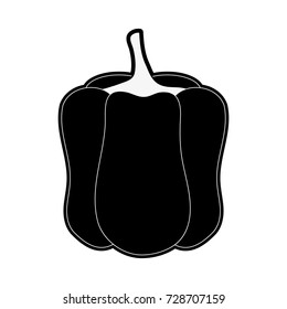 bell pepper vegetable icon image 