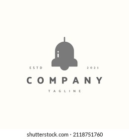 Bell premium icon sign symbol. Hipster vintage logo design vector illustration