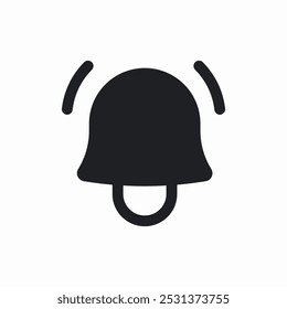 bell ring icon sign vector