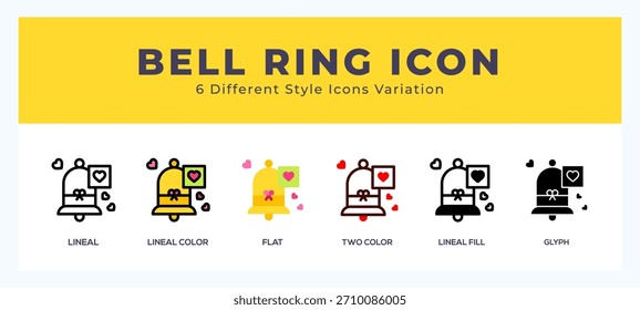 Bell ring symbol. logo. icon vector illustration.