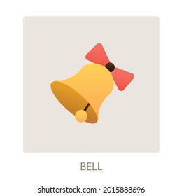Bell Ringing Promotion bietet Alarm-Benachrichtigung Ankündigung Feiertage Shopping Icon für Web Business E-Commerce-Signatur, Website Design-Nutzung, flache Vektorgrafik