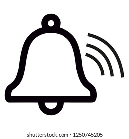 bell with ringing sign
