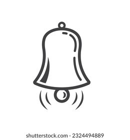 bell rings icon vector elemend design template web