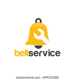 Bell Service Logo template designs vector illustration