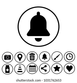 bell sign icon