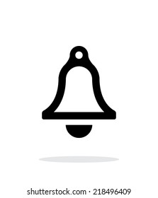 Bell simple icon on white background. Vector illustration.