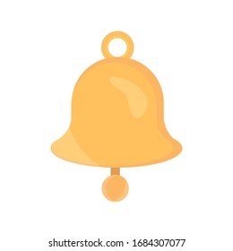 bell supply study school education vector illustration isolated icon