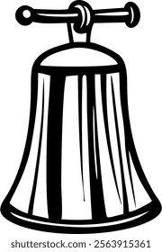 bell vector black illustration icon