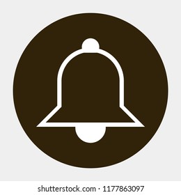 bell vector icon 10 eps