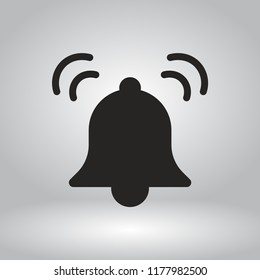 bell vector icon 10 eps