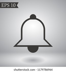 bell vector icon 10 eps