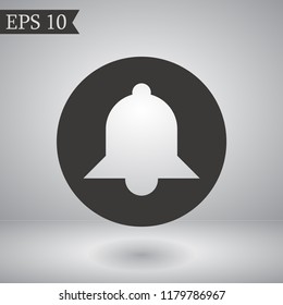 bell vector icon 10 eps
