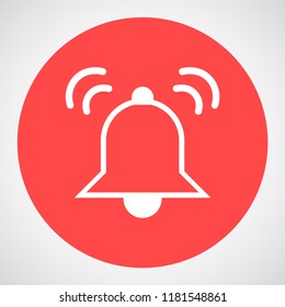 bell vector icon 10 eps