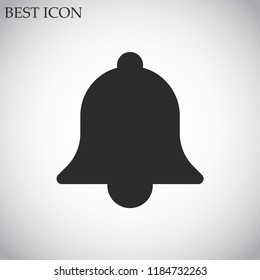 bell vector icon 10 eps