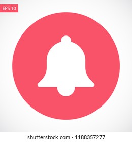 bell vector icon 10 eps