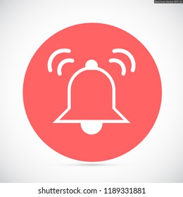 bell vector icon 10 eps