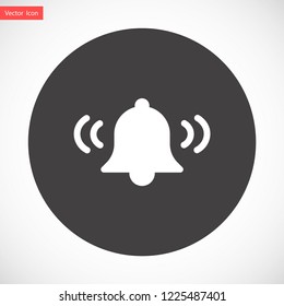 bell vector icon 10 eps