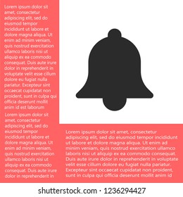bell vector icon 10 eps