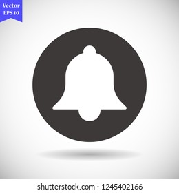 bell vector icon 10 eps