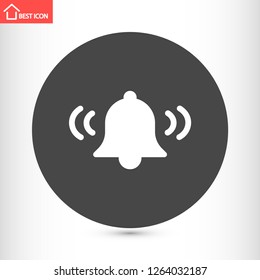 bell vector icon 10 eps