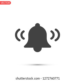 bell vector icon 10 eps