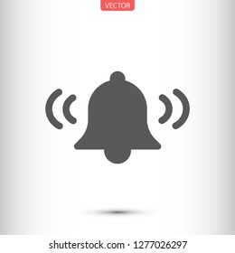 bell vector icon 10 eps
