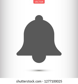 bell vector icon 10 eps