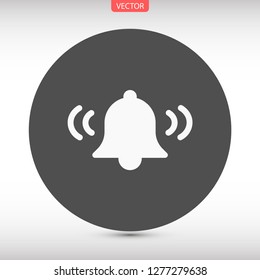 bell vector icon 10 eps