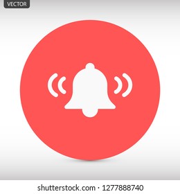 bell vector icon 10 eps