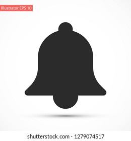 bell vector icon 10 eps
