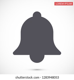 bell vector icon 10 eps