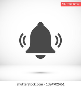 bell vector icon 10 eps