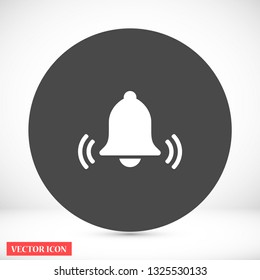 bell vector icon 10 eps