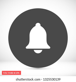 bell vector icon 10 eps