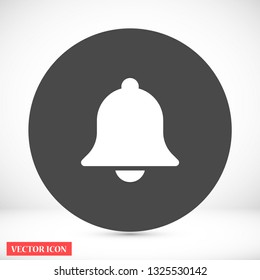 bell vector icon 10 eps