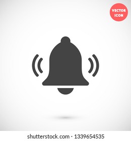 bell vector icon 10 eps
