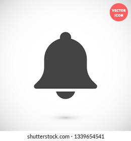 bell vector icon 10 eps