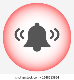 bell vector icon 10 eps