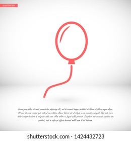 bell vector icon 10 eps , Lorem ipsum Flat design