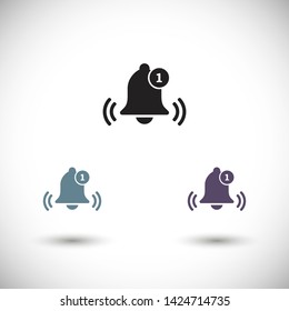 bell vector icon 10 eps