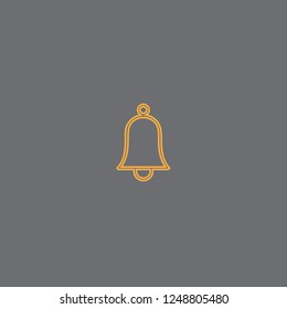 Bell vector icon 
