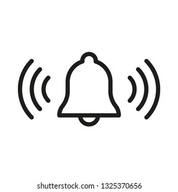 Bell vector icon