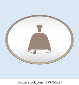 Bell vector icon 