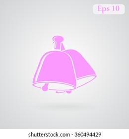 Bell vector icon 