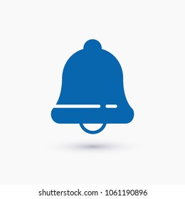 Bell vector icon, alarm icon illustration
