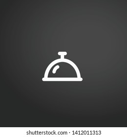 Bell vector icon. Bell concept stroke symbol design. Thin graphic elements vector illustration, outline pattern for your web site design, logo, UI. EPS 10.